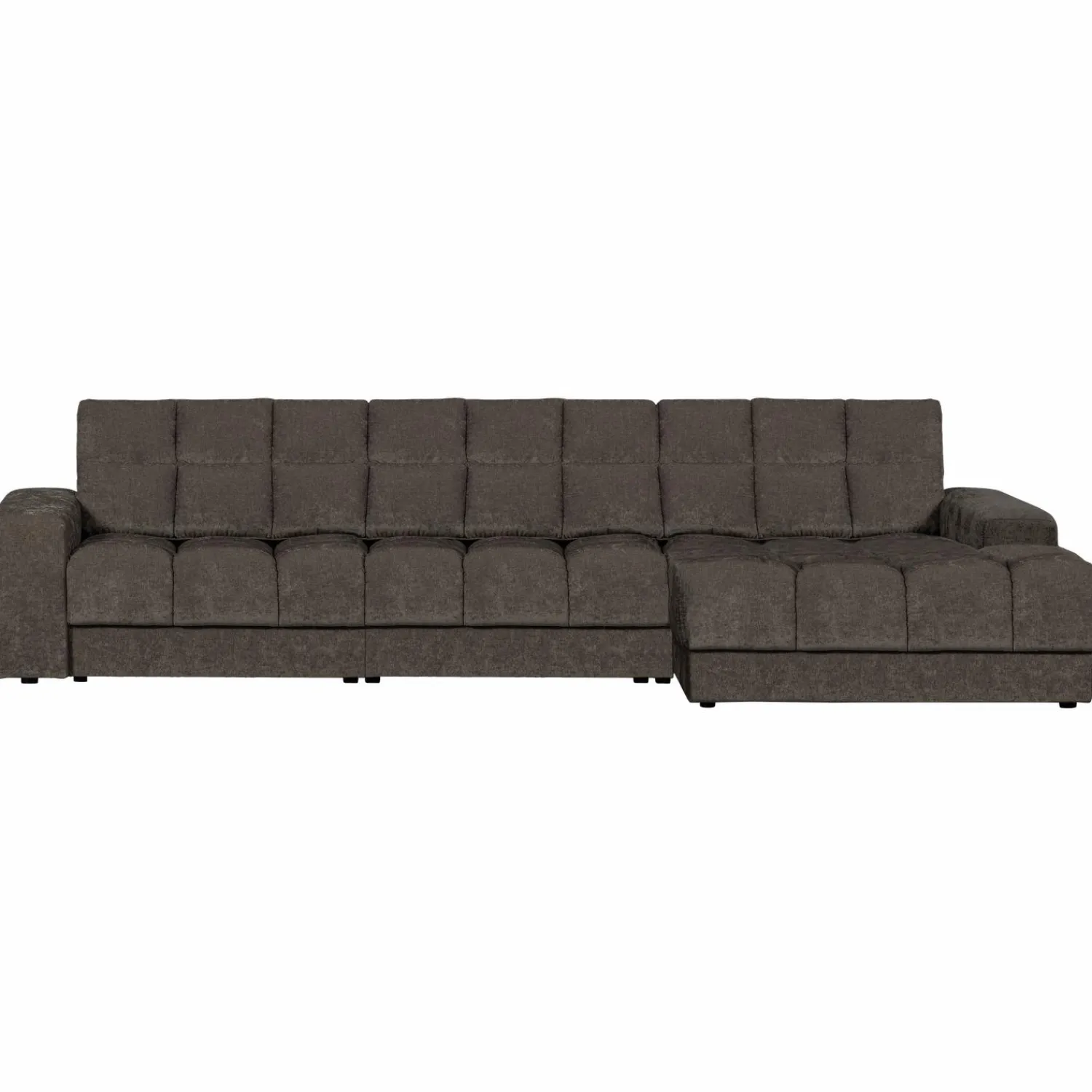 Hot WOOOD Second Date chaise longue rechts vintage Warm grijs