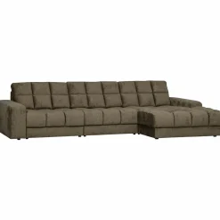 New WOOOD Second Date chaise longue rechts structure velvet Bonsai