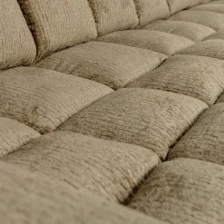 Best WOOOD Second Date chaise longue rechts structure velvet Wheatfield