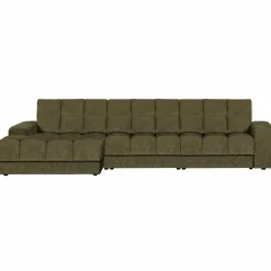 New WOOOD Second Date chaise longue links vintage Groen