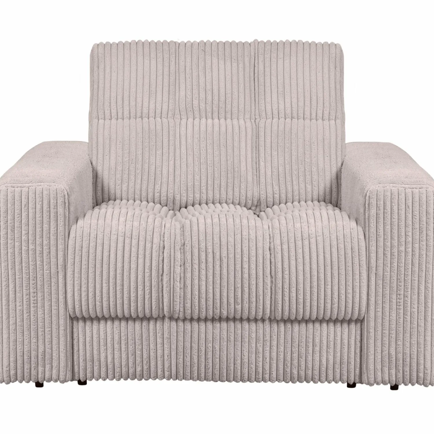 Online WOOOD Second Date fauteuil ribstof Naturel