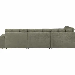 WOOOD Second Date hoekbank links structure velvet Frost