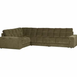Online WOOOD Second Date hoekbank links vintage Groen
