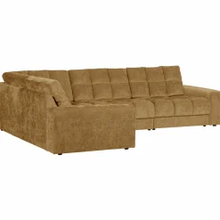Clearance WOOOD Second Date hoekbank links vintage Goud