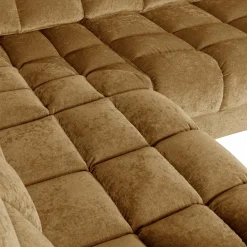 Clearance WOOOD Second Date hoekbank links vintage Goud