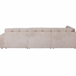 New WOOOD Second Date hoekbank links ribstof Naturel