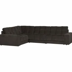 WOOOD Second Date hoekbank links vintage Antraciet