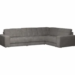 Online WOOOD Second Date hoekbank rechts ribstof Terrazzo