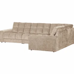 Hot WOOOD Second Date hoekbank rechts vintage Nougat