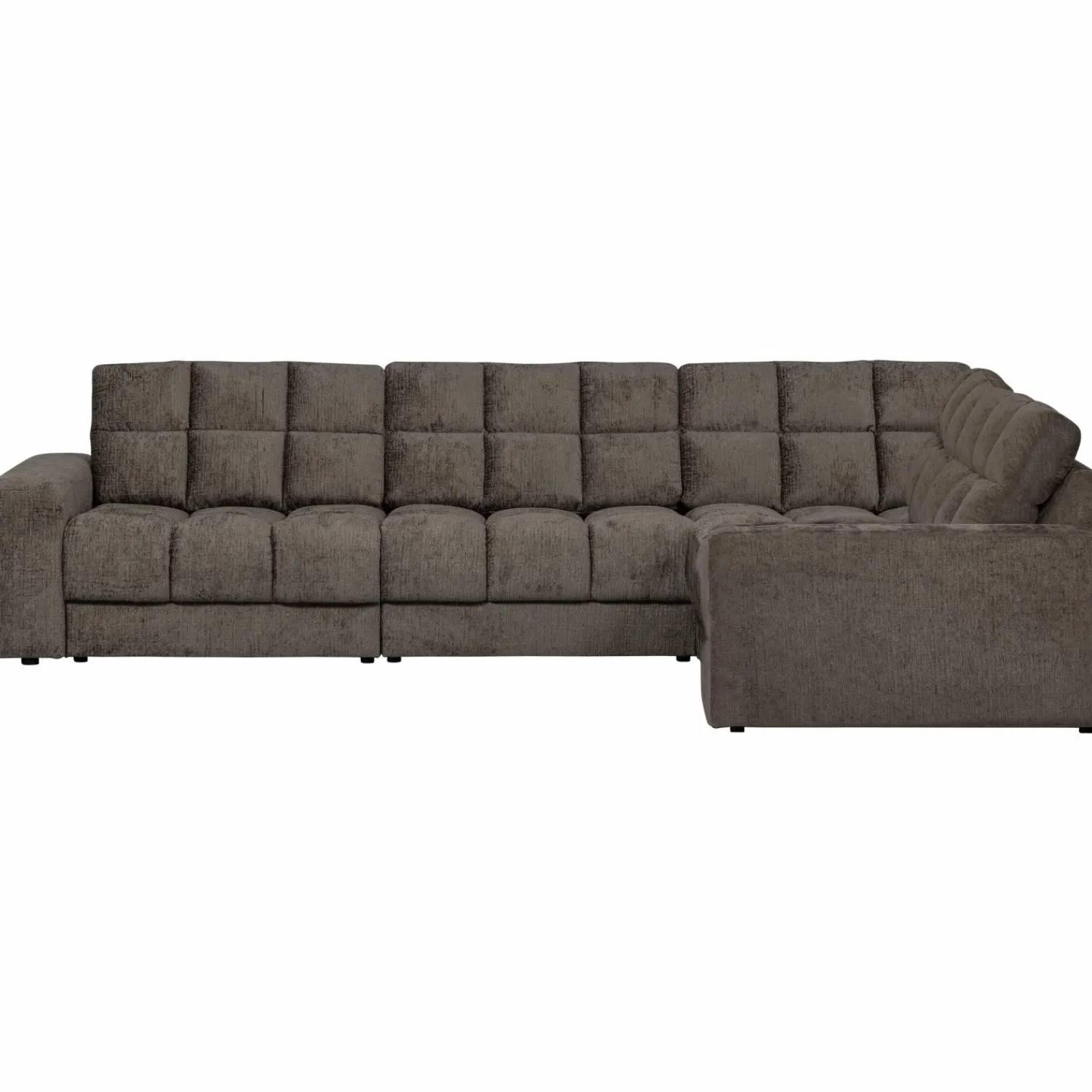 Clearance WOOOD Second Date hoekbank rechts structure velvet Mountain