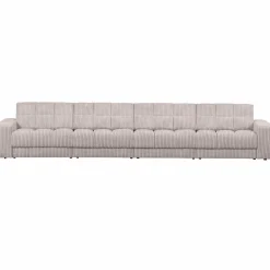 Discount WOOOD Second Date 4-zits bank ribstof Naturel