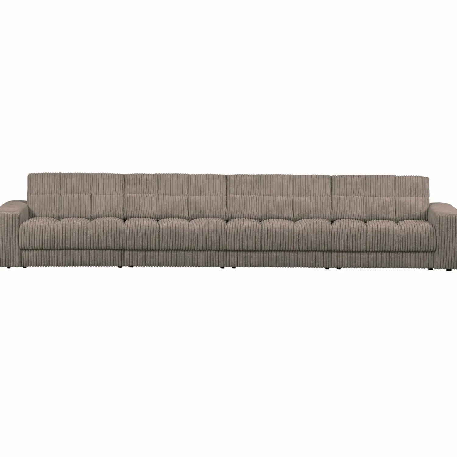 Online WOOOD Second Date 4-zits bank ribstof Mud