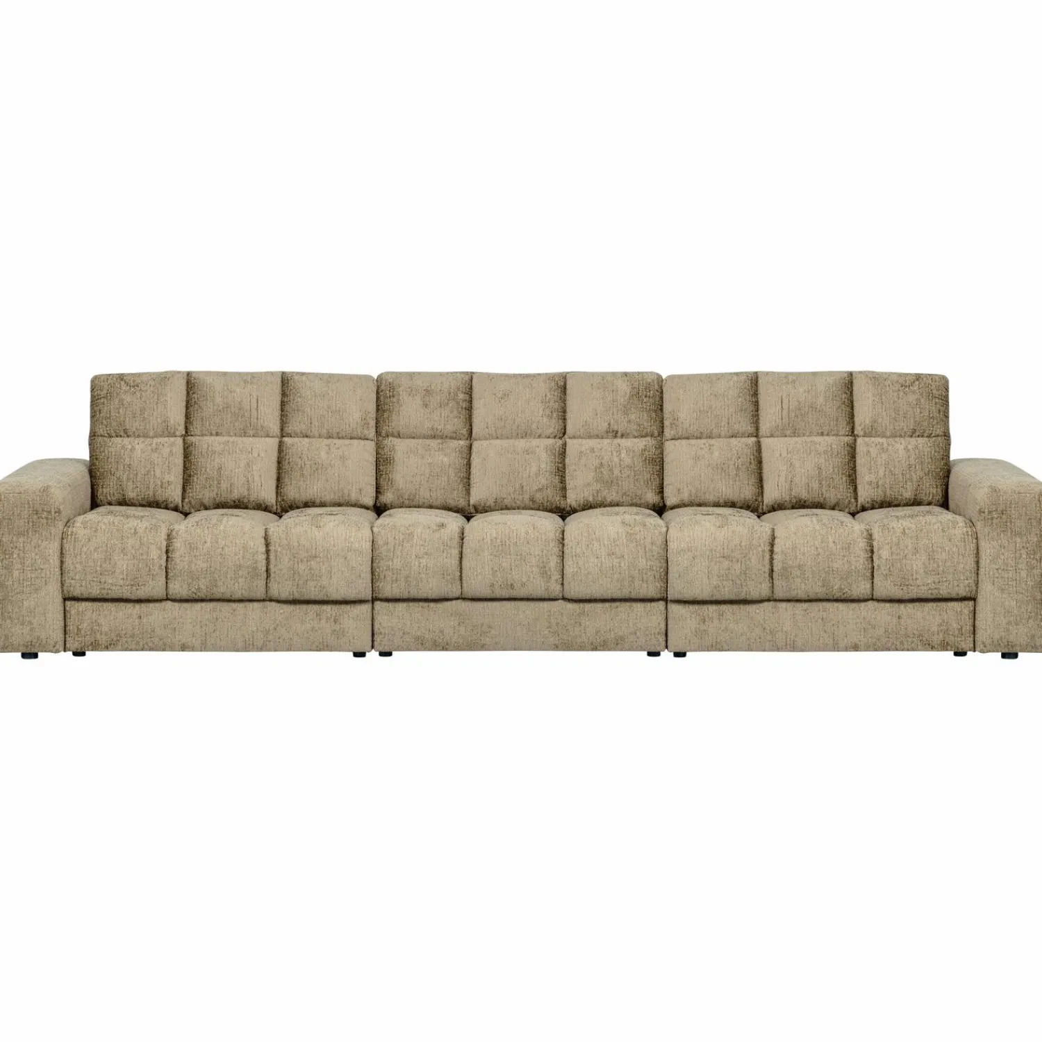 New WOOOD Second Date 3-zits bank structure velvet Wheatfield