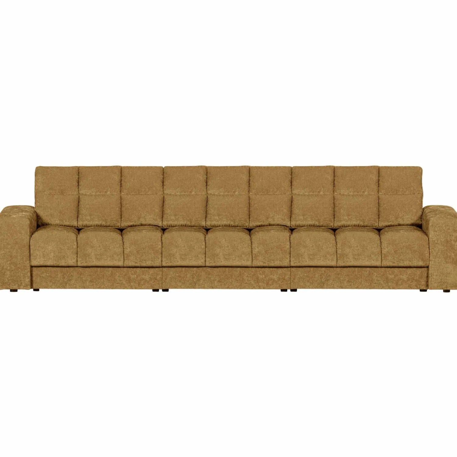 Outlet WOOOD Second Date 3-zits bank vintage Goud