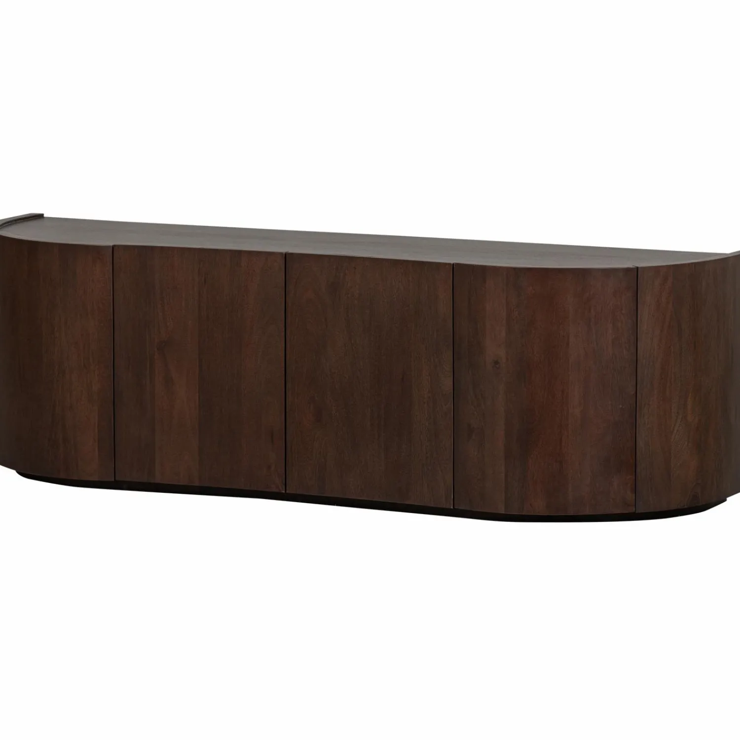 Discount WOOOD Sense dressoir 4-deurs mango hout walnoot