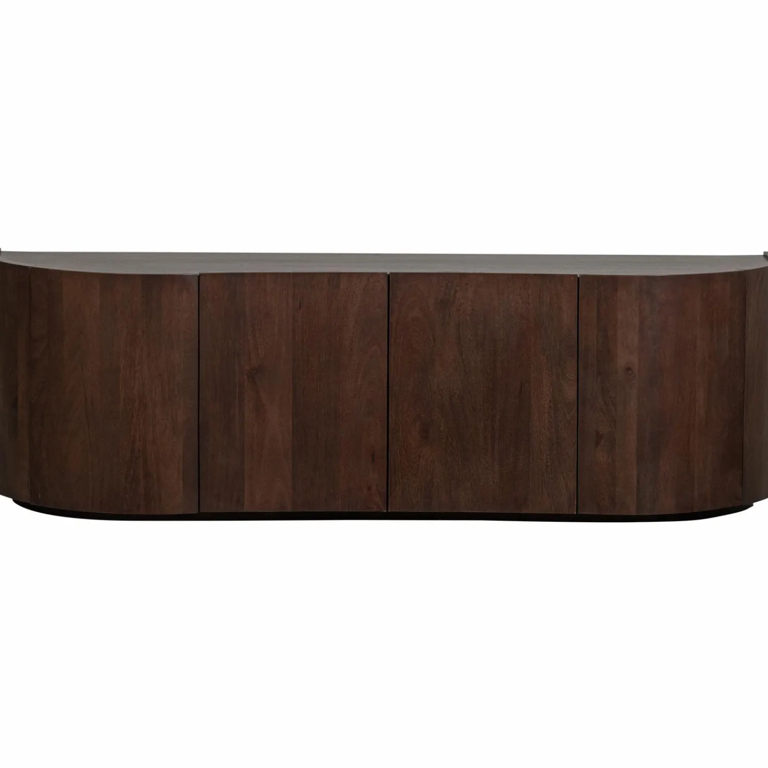 Discount WOOOD Sense dressoir 4-deurs mango hout walnoot