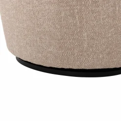 New WOOOD Serra draaifauteuil Naturel melange