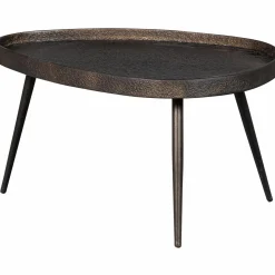 Clearance WOOOD Set v 2 - Crude bijzettafels antique brons