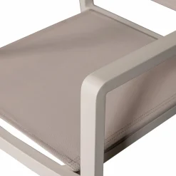 Online WOOOD Set v 2 - Fowl tuinstoel aluminium/textileen zand