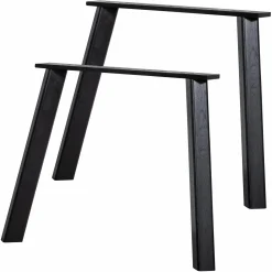 Discount WOOOD Set v 2 - Haarlem 4-standen poot eiken blacknight