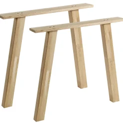 Online WOOOD Set v 2 - Tablo A-vorm poot eiken