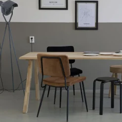 Online WOOOD Set v 2 - Tablo A-vorm poot eiken