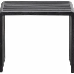 Sale WOOOD Set v 2 - Willa bijzettafels recycled teak zwart