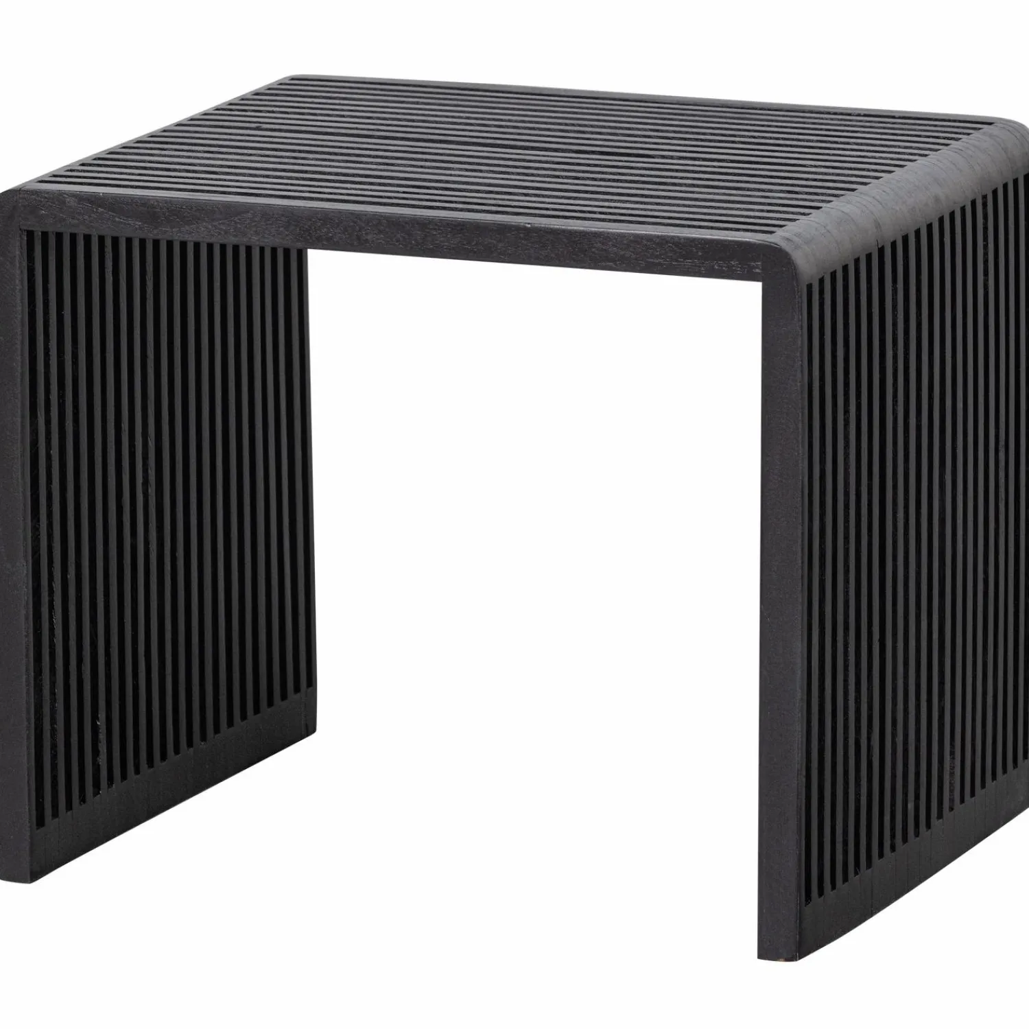 Sale WOOOD Set v 2 - Willa bijzettafels recycled teak zwart