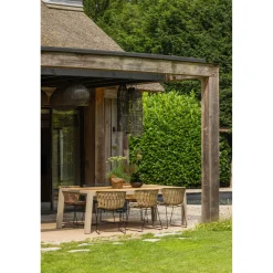 Best WOOOD Set v 2 - Wings tuinstoel Naturel