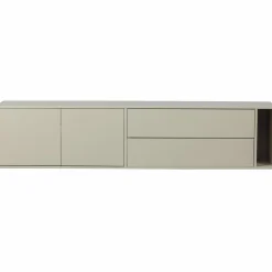 Discount WOOOD Settle Down tv meubel 200 cm grenen dust