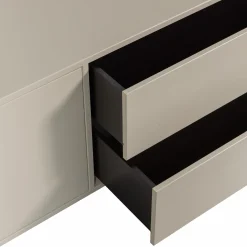 Discount WOOOD Settle Down tv meubel 200 cm grenen dust