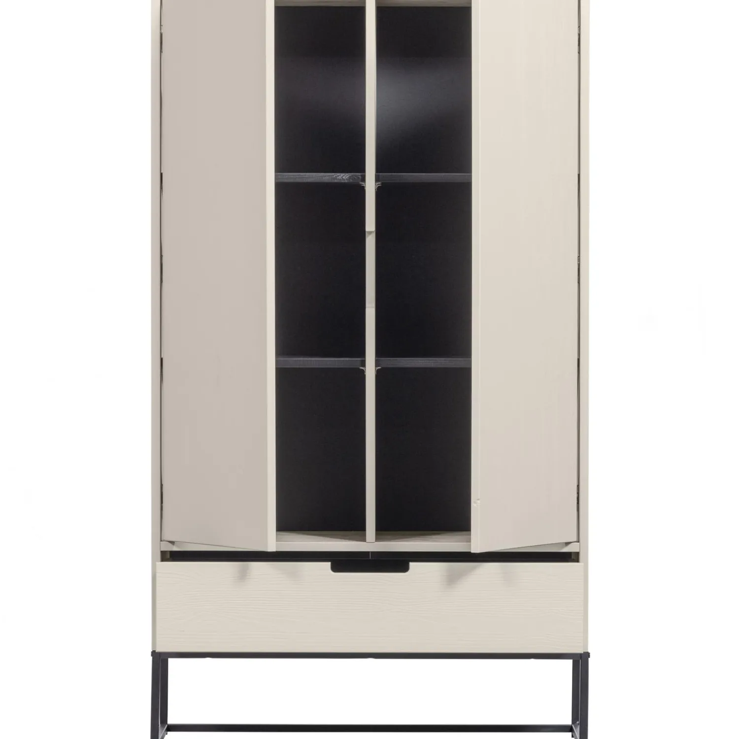 New WOOOD Silas 2-deurs kast grenen Dust