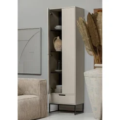 Outlet WOOOD Silas hoge kast grenen Dust