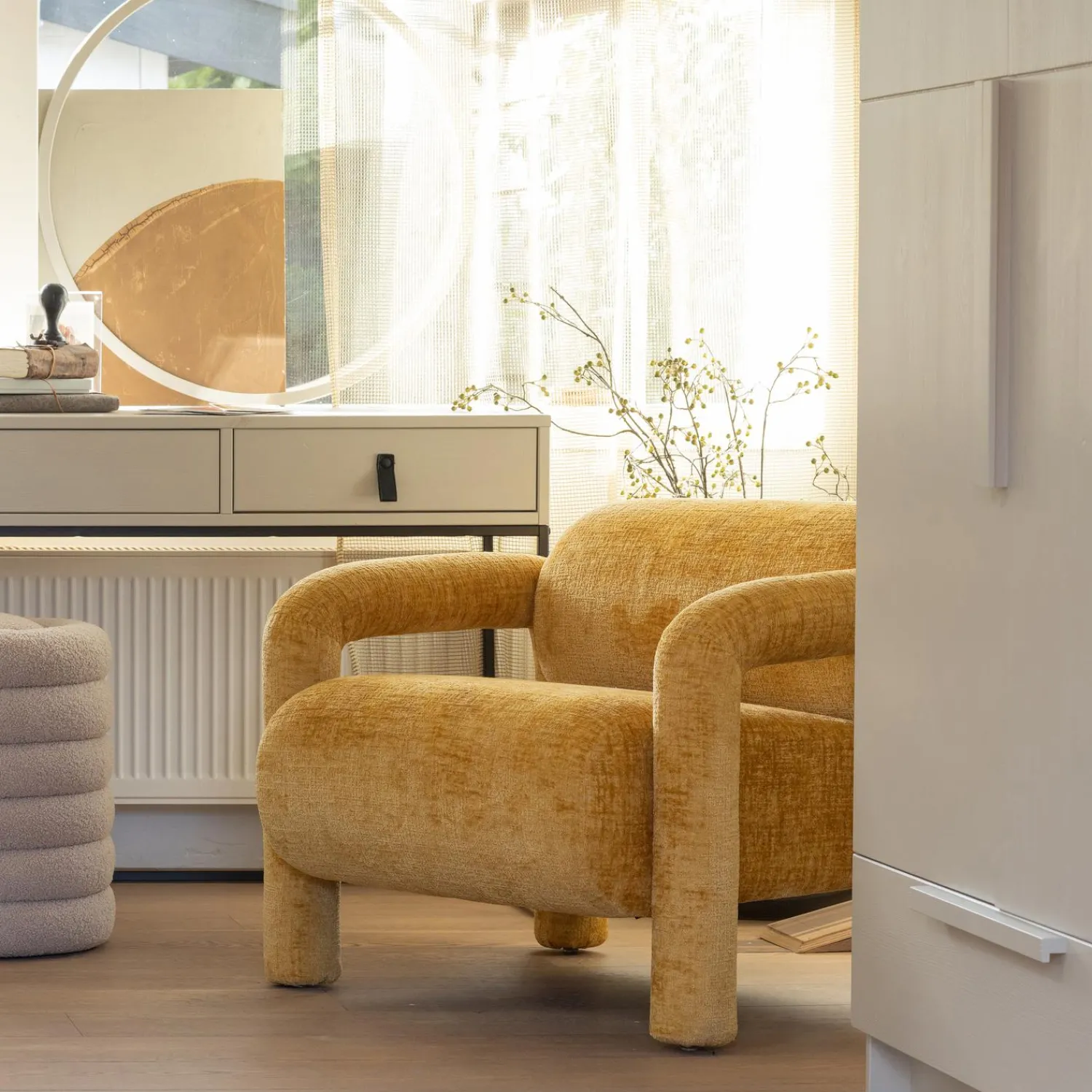 Discount WOOOD Silas sidetable grenen Dust