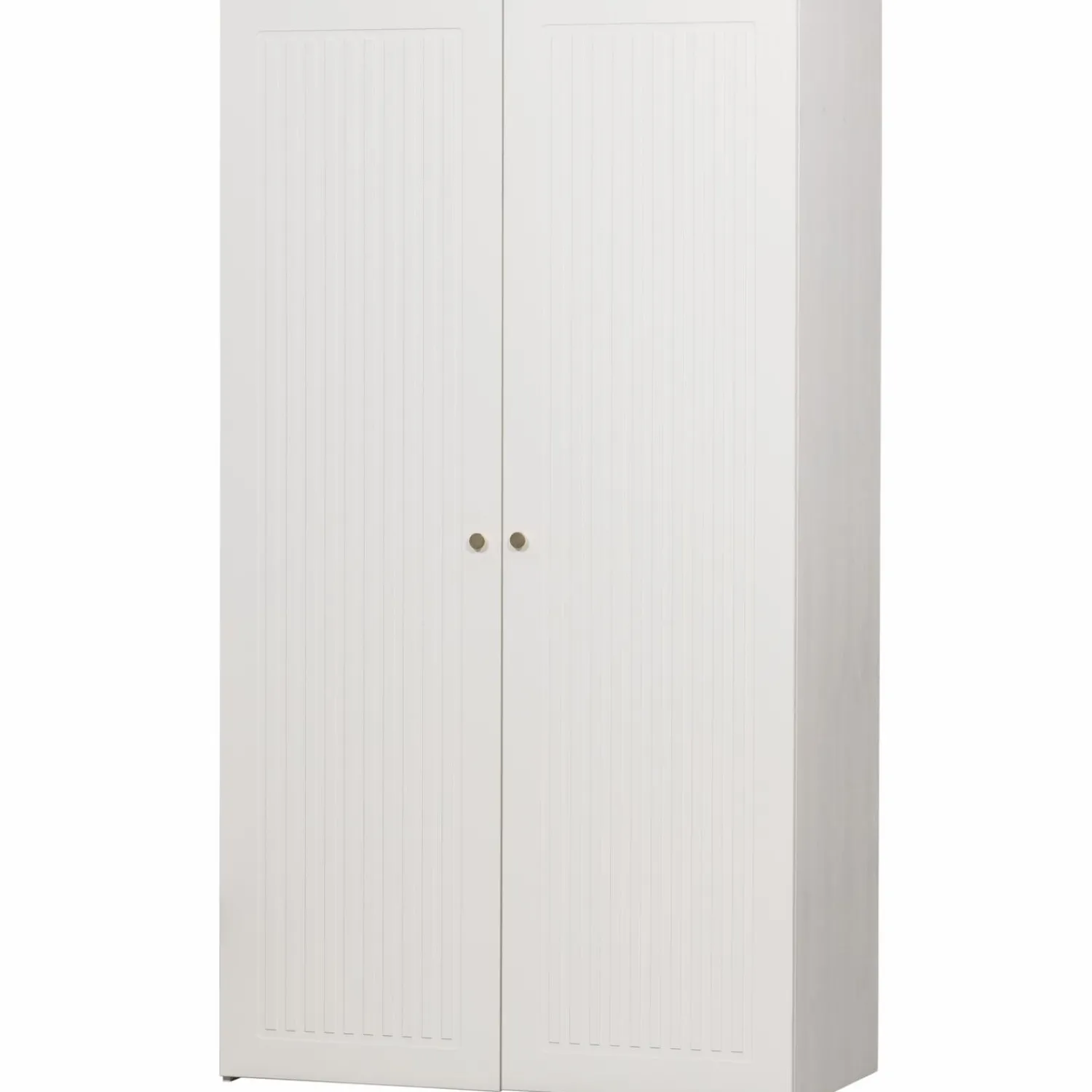 Outlet WOOOD Sipke garderobekast grenen wit