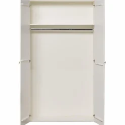 Outlet WOOOD Sipke garderobekast grenen wit