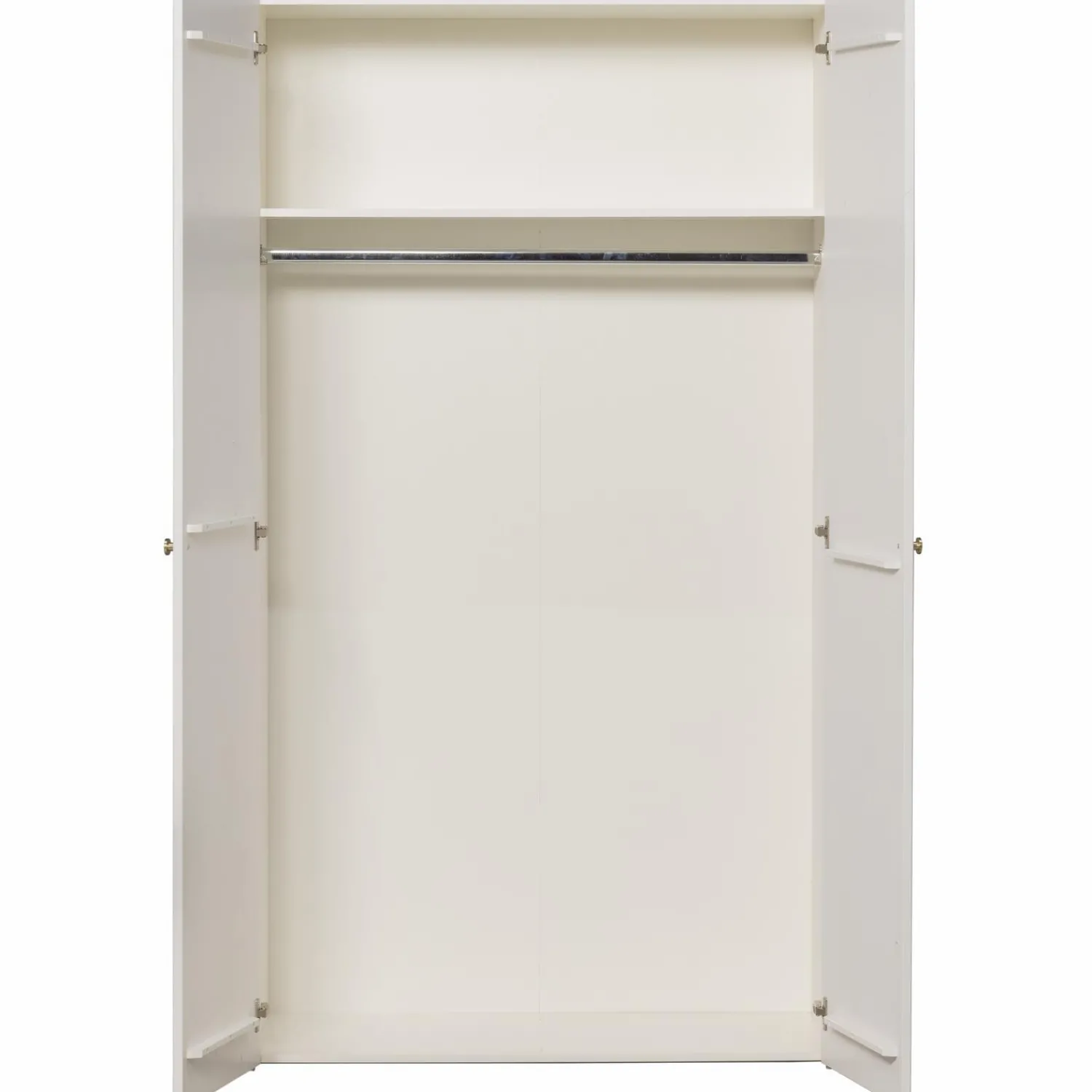 Outlet WOOOD Sipke garderobekast grenen wit