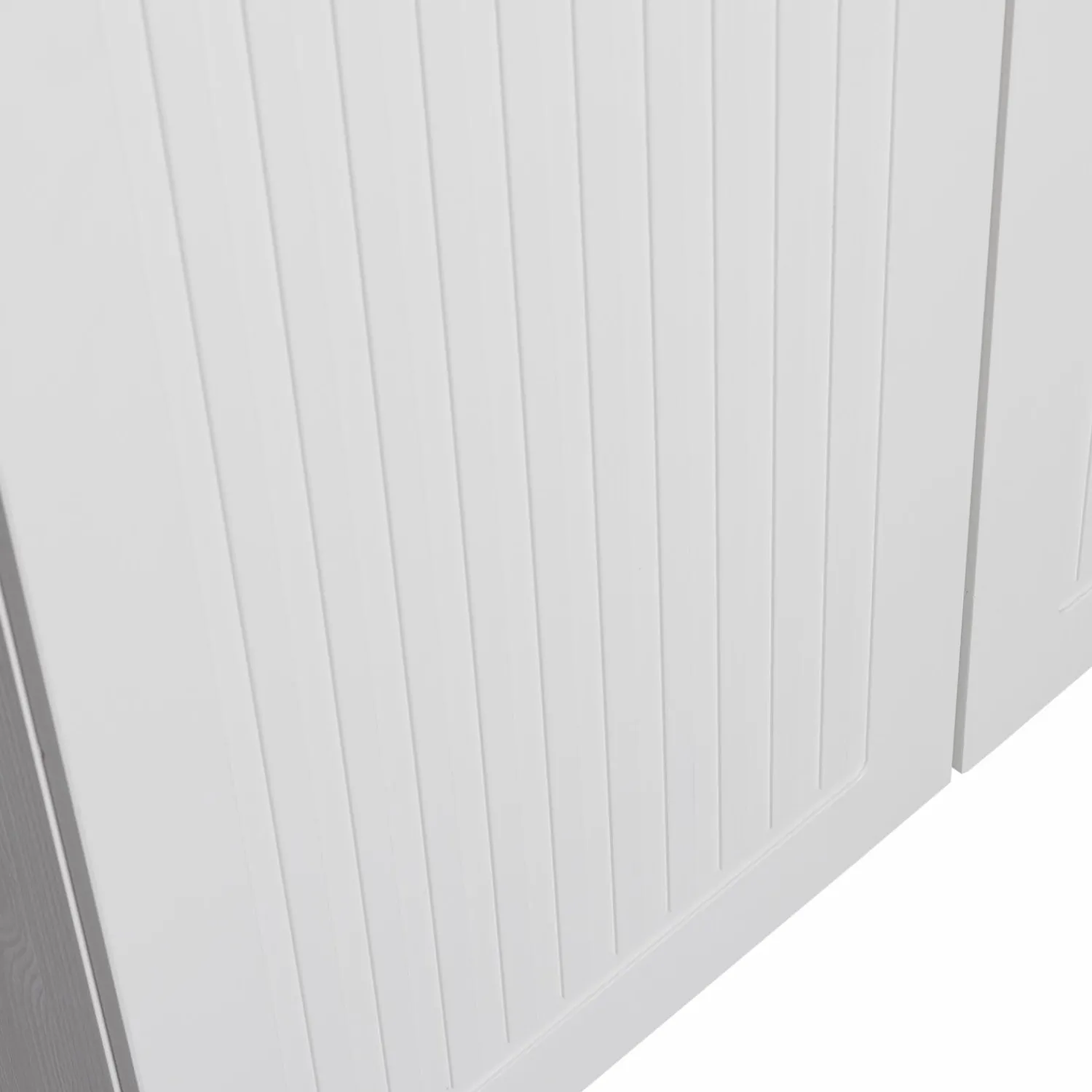 Outlet WOOOD Sipke garderobekast grenen wit