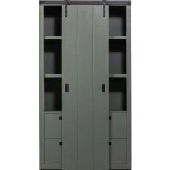 Discount WOOOD Slide kast Barn bezaagd Soap