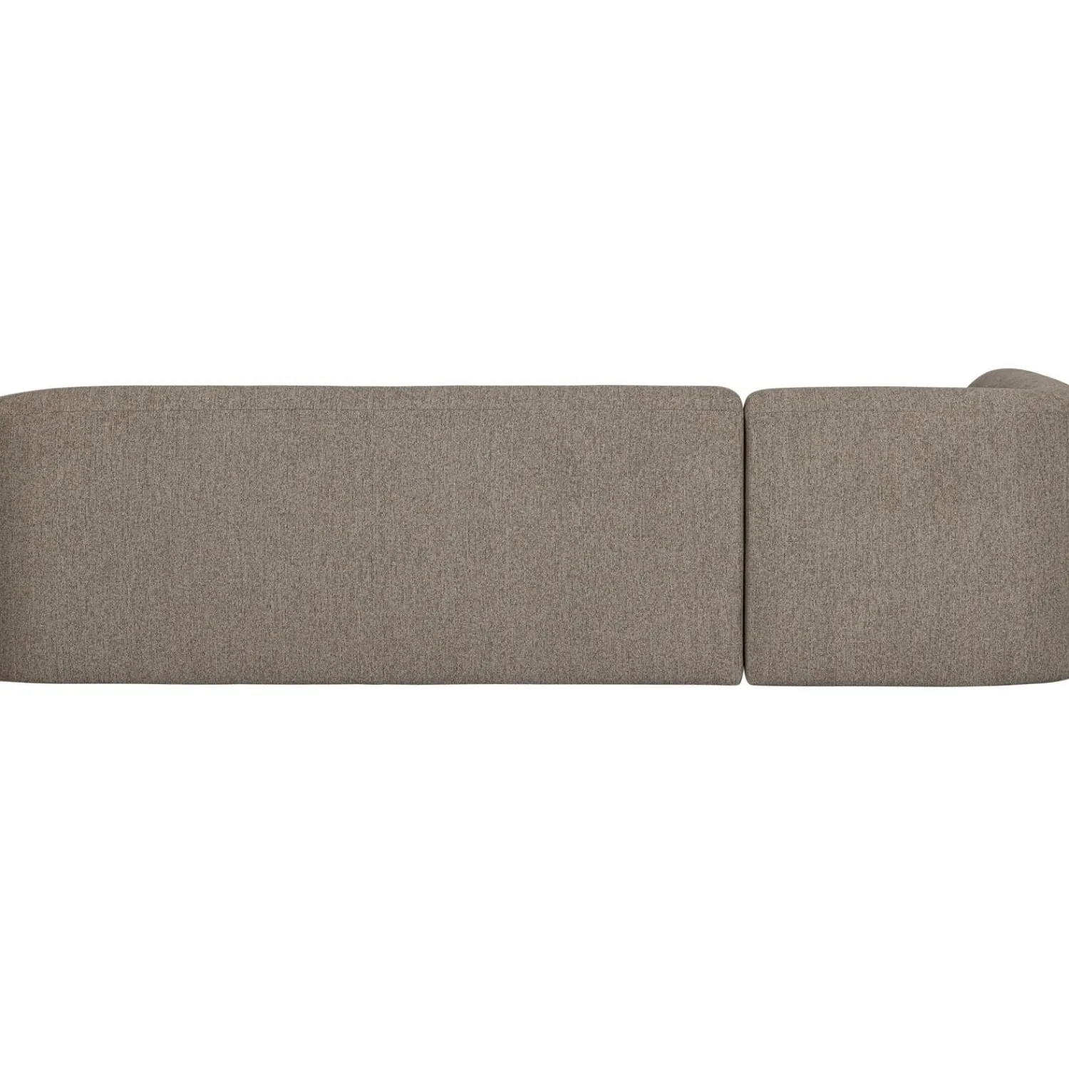 Sale WOOOD Sloping hoekbank links Lichtbruin melange