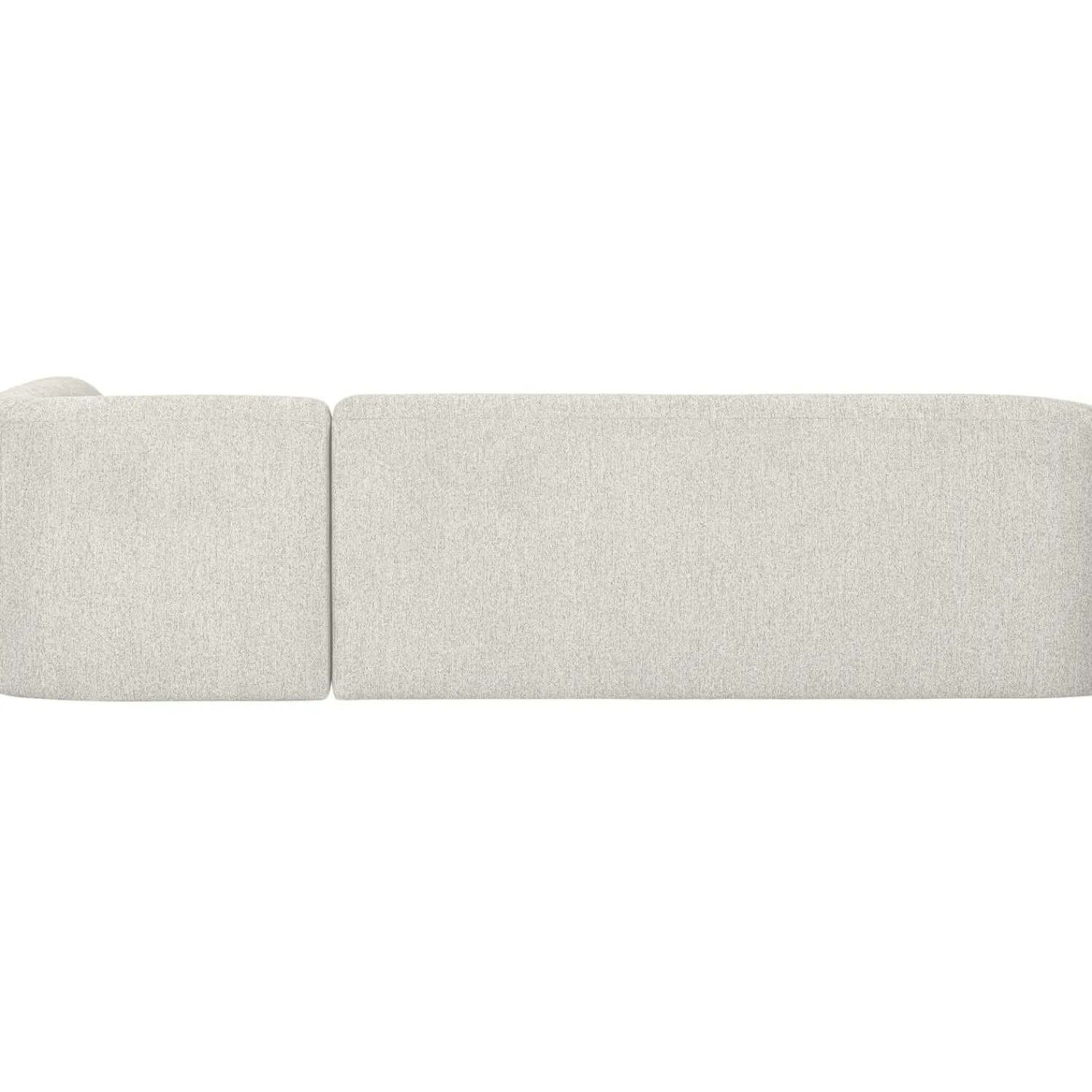 Sale WOOOD Sloping hoekbank rechts Pearl melange