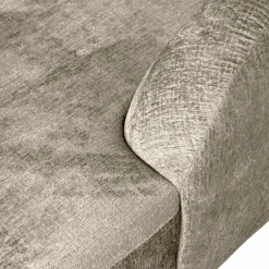 Clearance WOOOD Sloping hoekbank rechts structure velvet Wheatfield