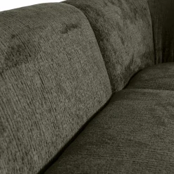 Discount WOOOD Sloping hoekbank rechts structure velvet Frost