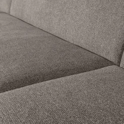 Clearance WOOOD Sloping U-vorm bank Grijs melange