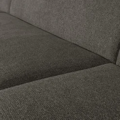 WOOOD Sloping U-vorm bank melangegrijs/zwart Grijs/zwart melange