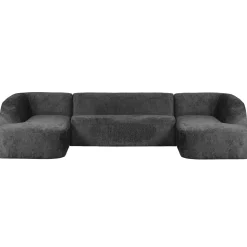 Outlet WOOOD Sloping U-vorm bank structure velvet Mountain