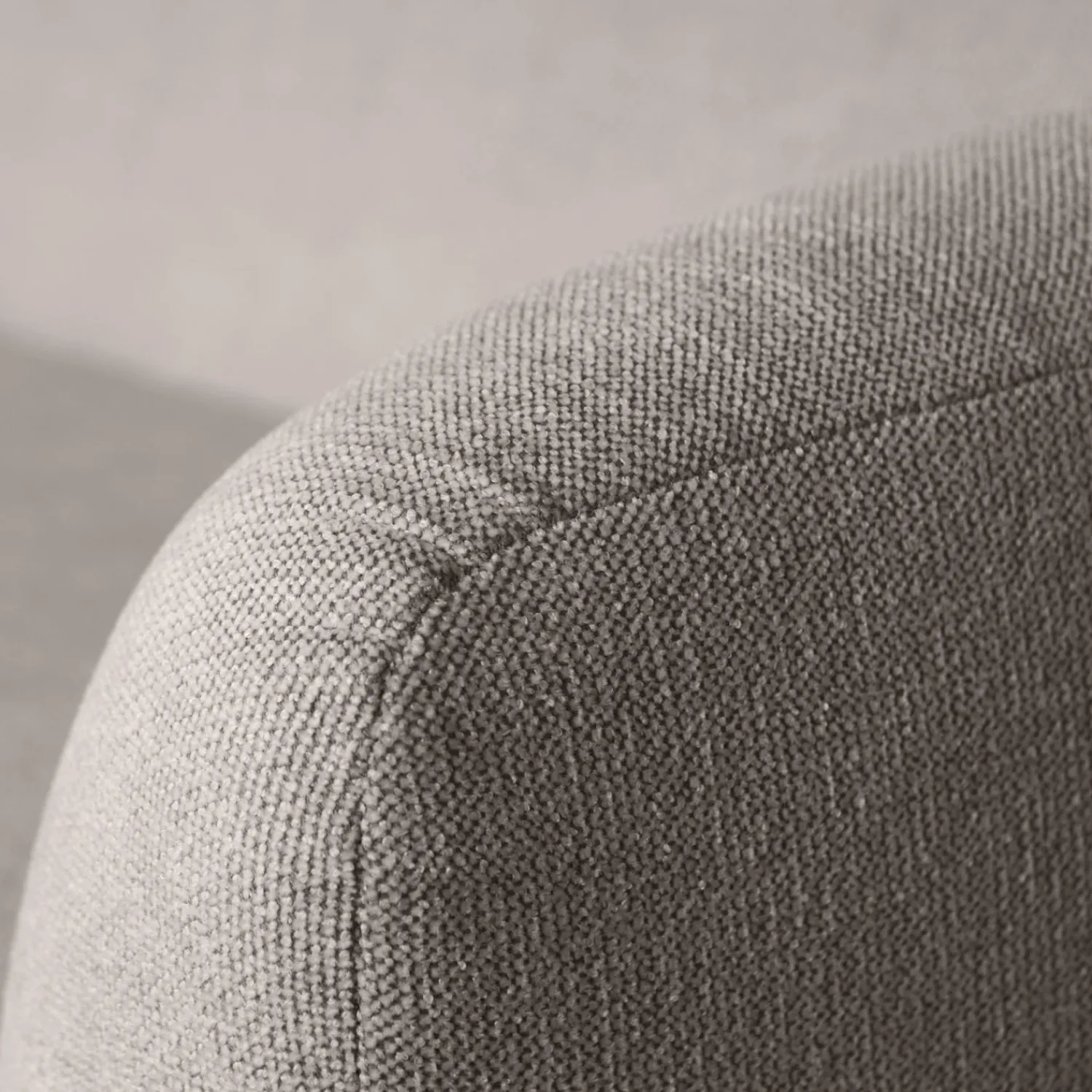 Hot WOOOD Sloping 3-zits bank Grijs melange