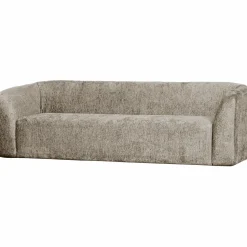 New WOOOD Sloping 3-zits bank structure velvet Wheatfield