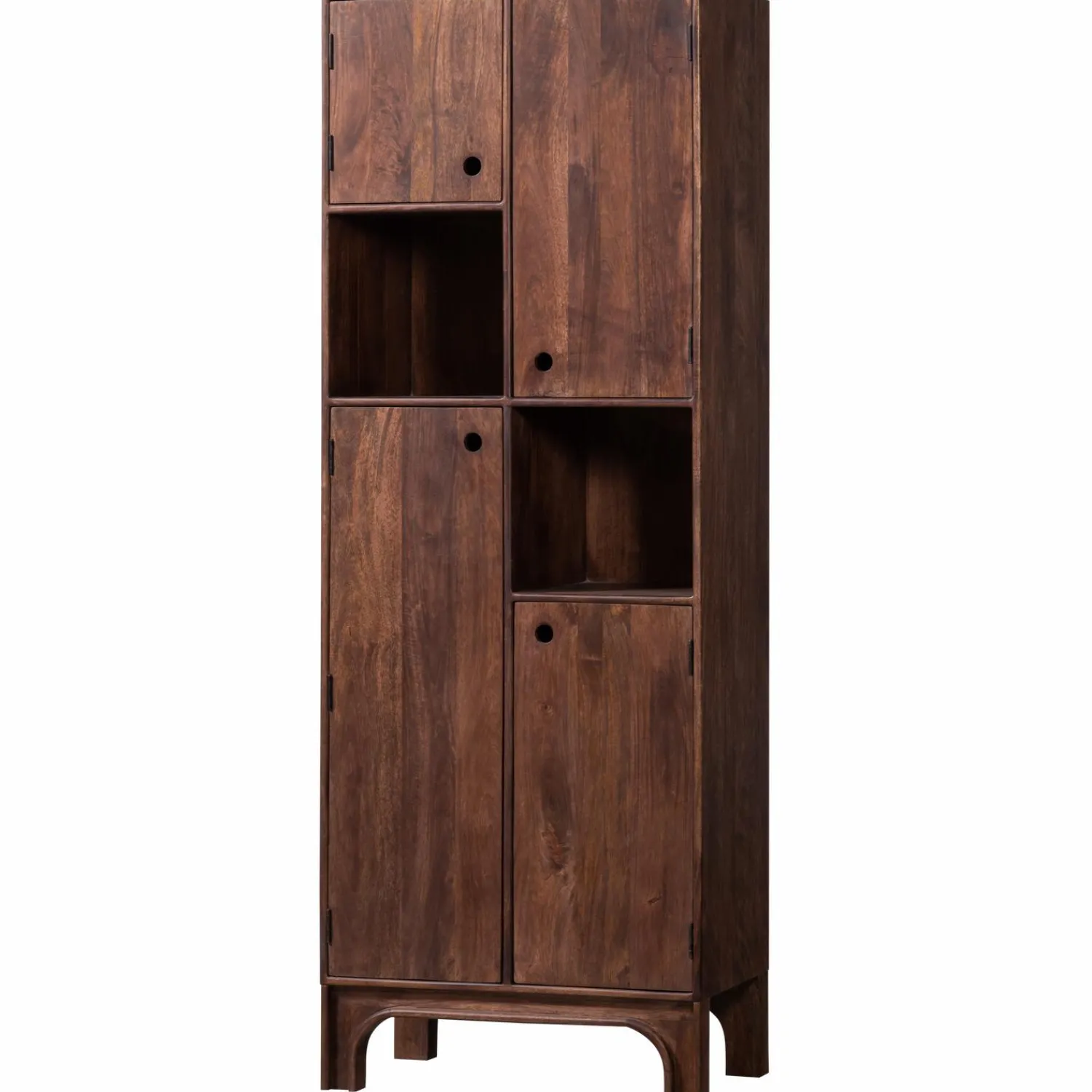 Outlet WOOOD Staes opbergkast mango hout walnoot