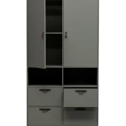 Best WOOOD Stage garderobekast grenen soap